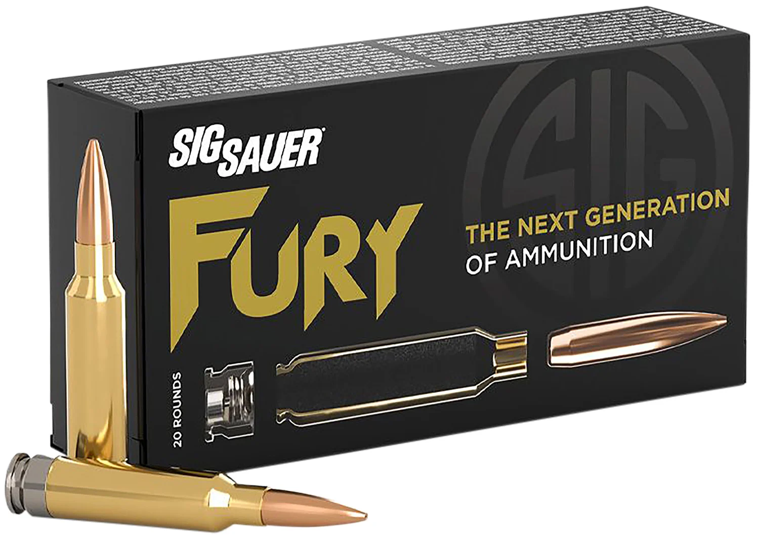 Sig Sauer 277 SIG FURY 20rd box with Sierra MatchKing OTM