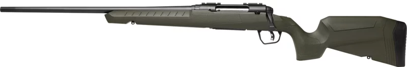 Savage Axis 2 .22-250 Remington 22-inch left-hand rifle matte black receiver green synthetic stock