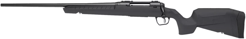 Savage AXIS 2 7mm-08 Rem left-hand bolt-action rifle, 22-inch matte black barrel, gray synthetic stock