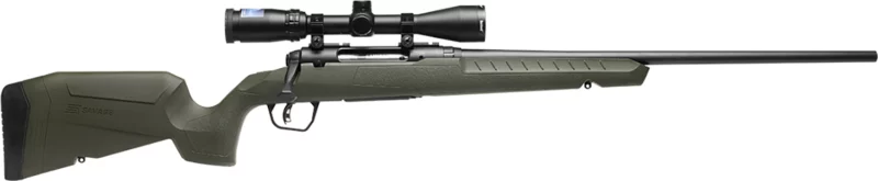 Savage Axis 2 XP .243 Win 22in rifle with 3-9x40 scope and green synthetic stock
