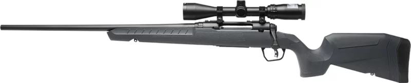 Savage AXIS 2 XP 223 REM 22in left-hand gray synthetic rifle with mounted 3-9x40 scope