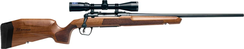 Savage Axis 2 XP Hardwood .270 Win 22in rifle with factory-mounted 3-9x40 scope