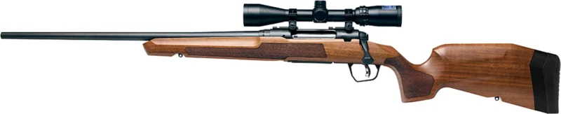 Savage Axis 2 XP Hardwood .30-06 22-inch left-hand rifle with mounted 3-9x40 scope
