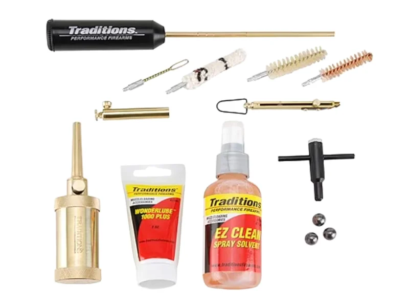 Traditions A5120 Revolver Sportsman Cleaning Kit for 44 caliber revolvers