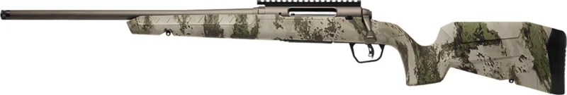 Savage Axis 2 Pro Woodland .400 Legend 20-inch left-hand bolt-action rifle with synthetic camo stock and gun metal bronze Cer