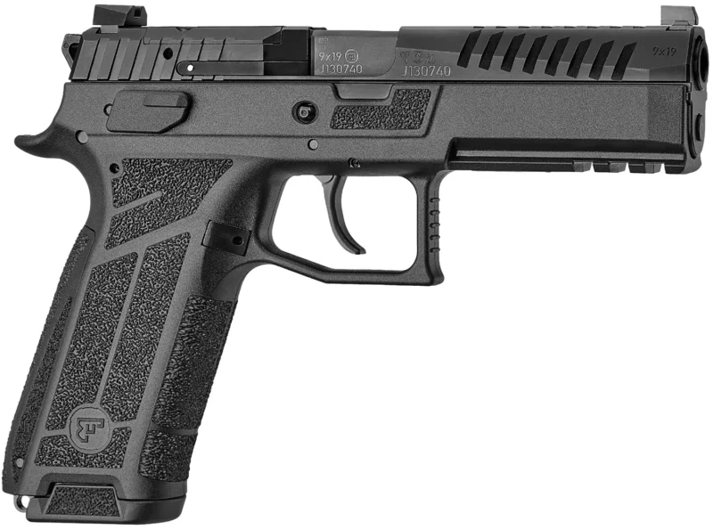 CZ-USA P-09 F Nocturne 9mm 4.53-inch optics-ready black pistol