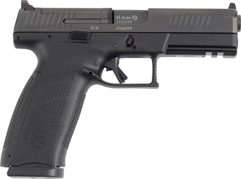 CZ P-10 F Optic Ready .45 ACP 4.5in pistol black with two 13-round magazines