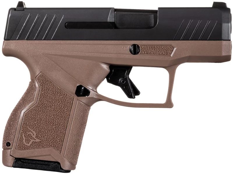 Taurus GX4 9mm micro-compact pistol brown and black with textured grip