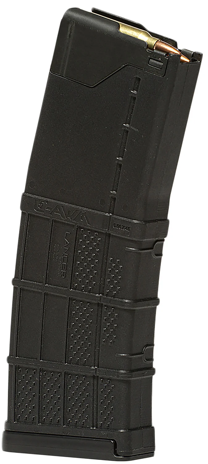 Lancer L5AWM Gen2 10-round black polymer magazine for .223 Rem/5.56
