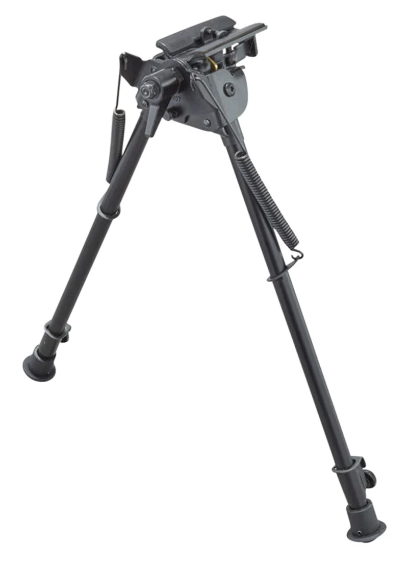 Champion Targets 40856 pivot bipod 9-13 inch black steel, sling stud attachment