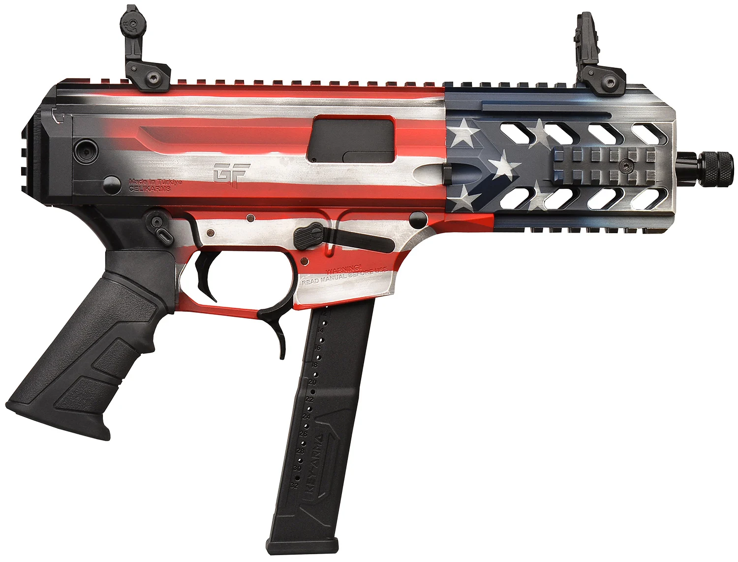 G-Force Arms Blade6 9mm 6" 33+1 Pistol