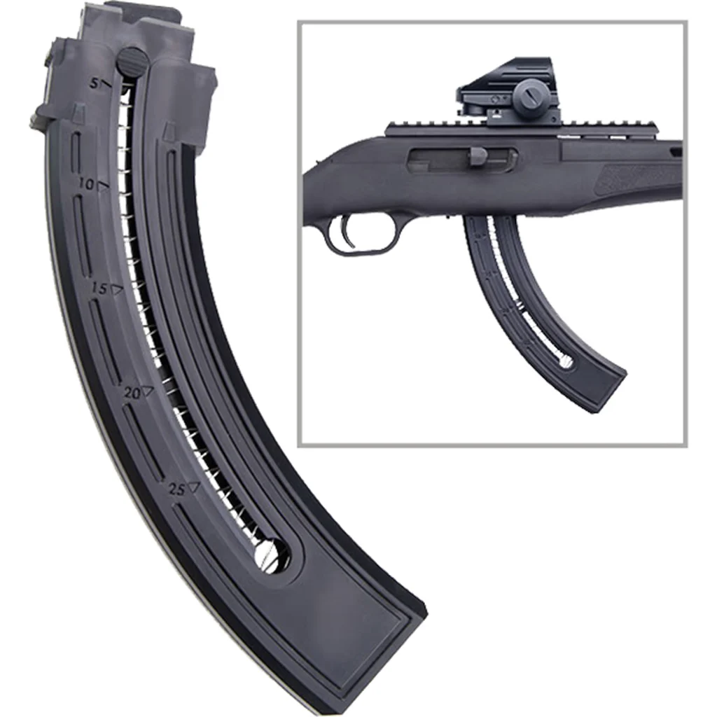 Mossberg Blaze 25-round .22 LR black synthetic detachable magazine