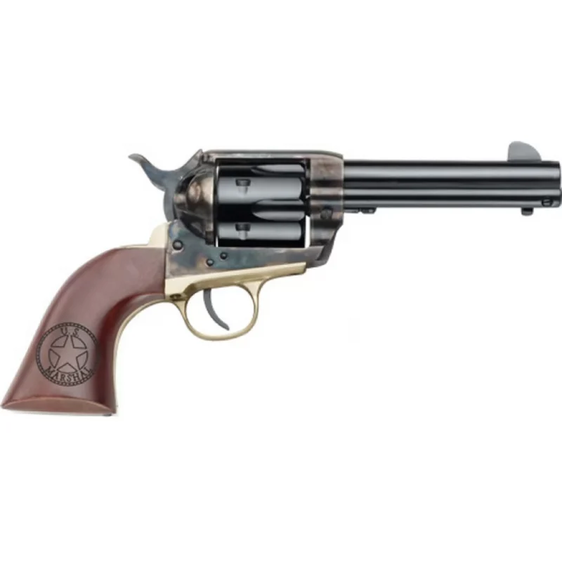 Pietta 1873 GWII US Marshal Revolver .357 Mag 4.75 in Walnut Grip with 9mm cylinder