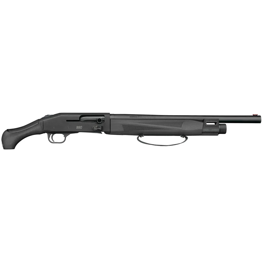 Mossberg 990 AfterShock 12 gauge 18.5 inch shotgun with black synthetic AfterShock grip and M-LOK forend