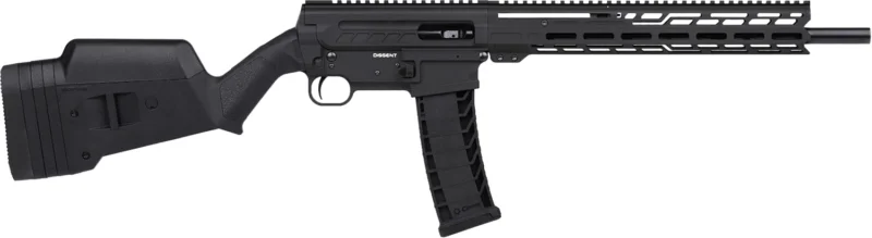 CMMG Dissent BR4 rifle with Magpul SGA stock and 13.50" M-LOK handguard