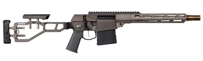 Q The Fix SBR 8.6 Blackout 12 inch bolt action short-barreled rifle with folding stock