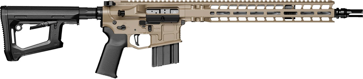 Radian Weapons Model 1 6mm ARC 14.5in FDE SBA3 brace 20-round rifle