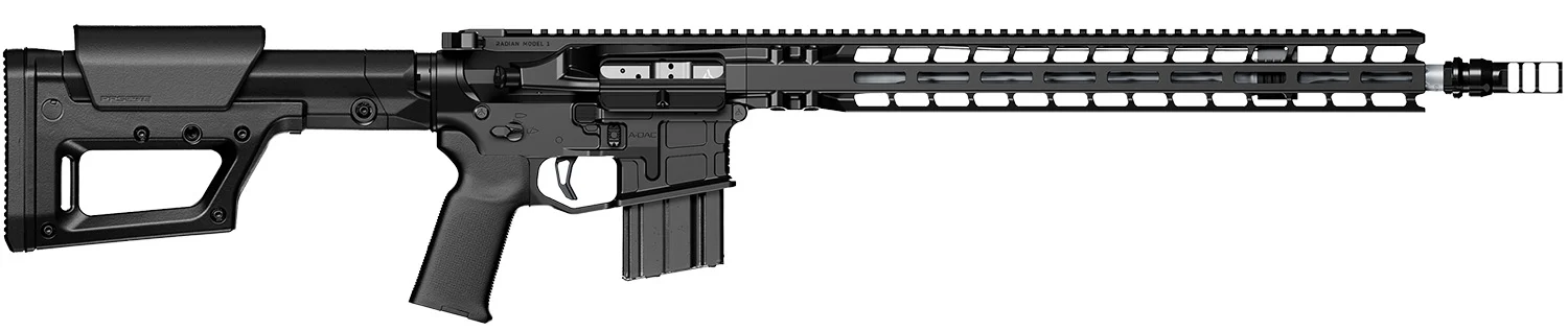 Radian Weapons Model 1 6mm ARC rifle in black Cerakote