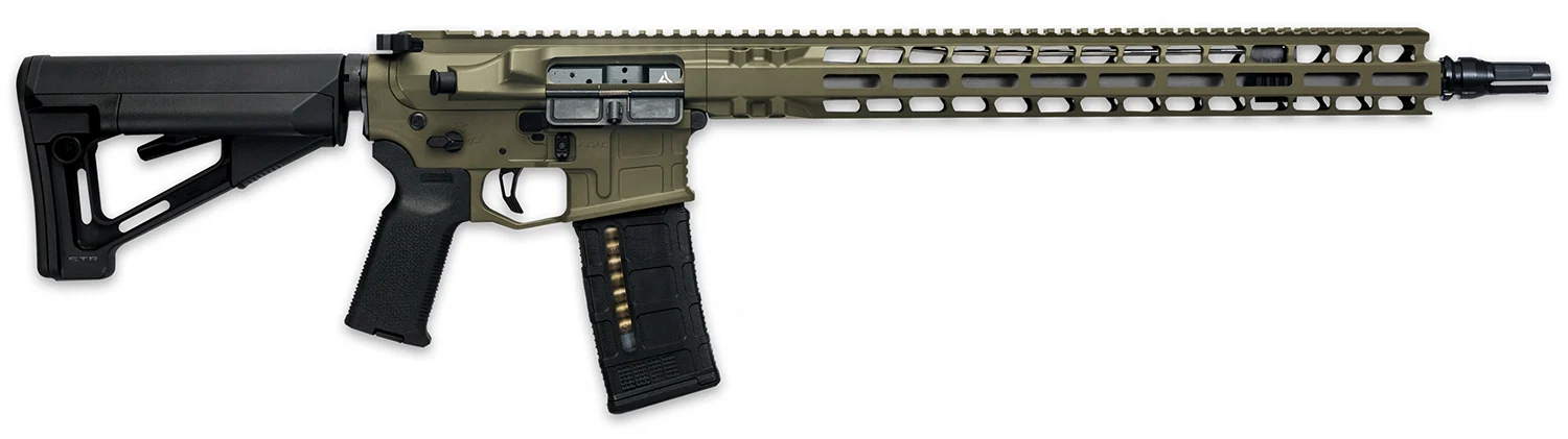 Radian Weapons Model 1 6mm ARC 18-inch OD Green AR rifle with SBA3 brace and 20-round magazine