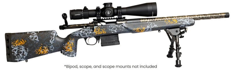 Horizon Venatic Carbon .22 Creedmoor bolt-action rifle with Iota EKO carbon stock and 18-inch fluted threaded barrel