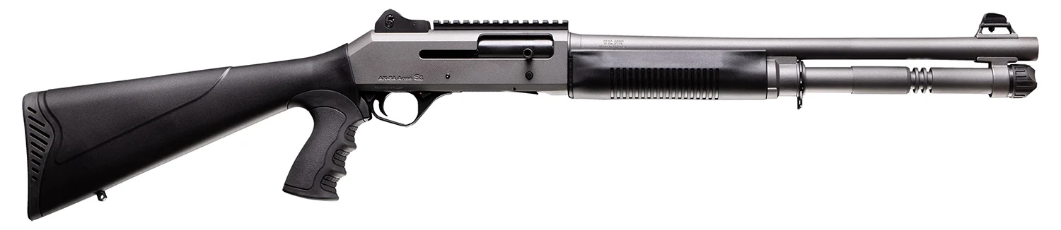 ATA Arms AKSA S4 12 Gauge semi-auto shotgun 18.5-inch barrel Tungsten Cerakote