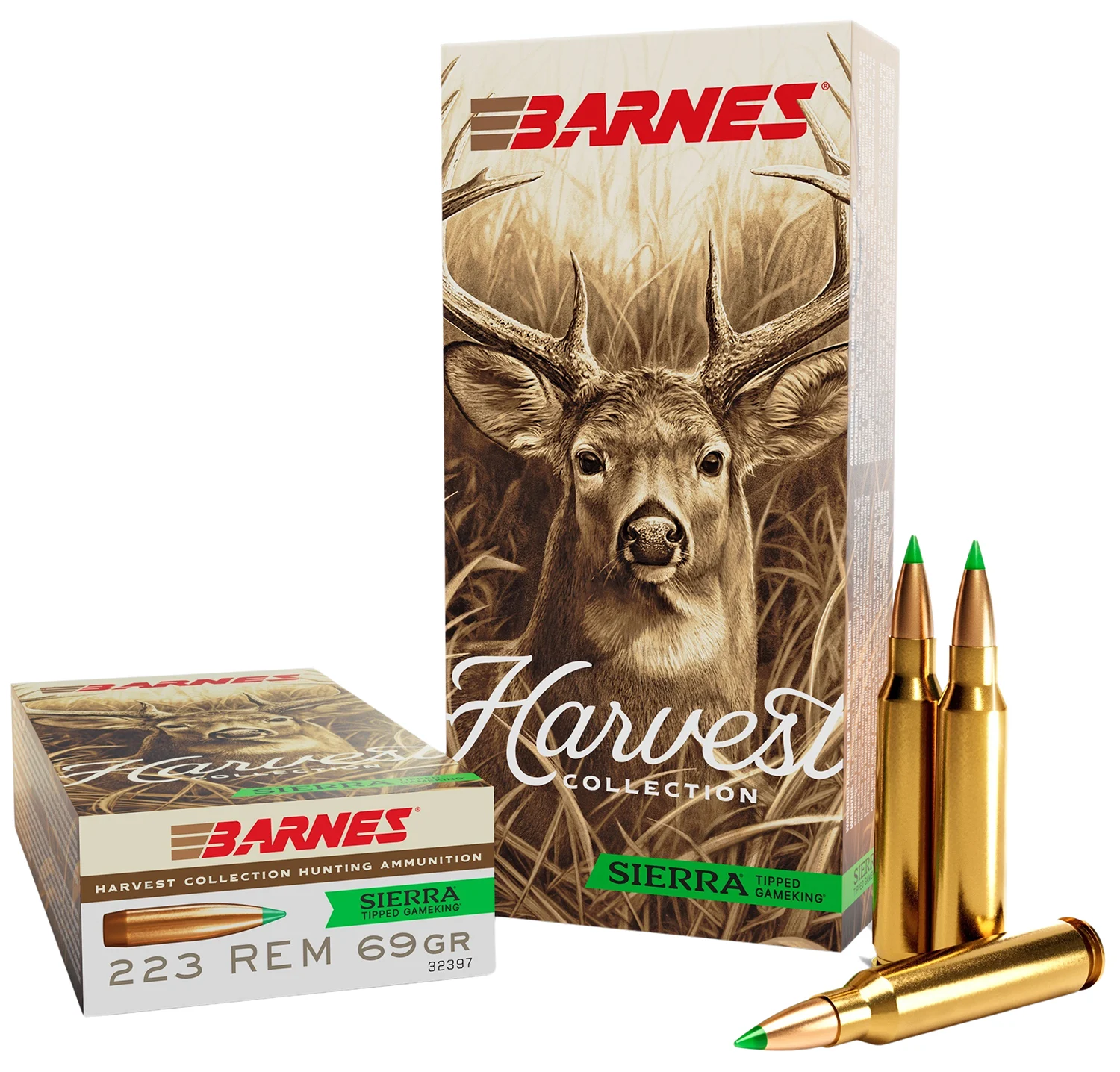 Barnes Harvest .223 Rem 69gr Sierra Tipped GameKing 20rd box product image
