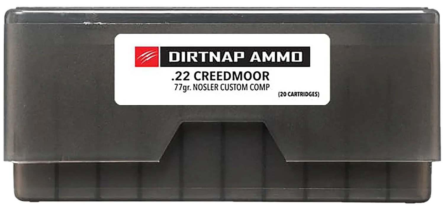 Fierce Firearms Dirtnap 22 Creedmoor 77 gr ammunition 20-round box