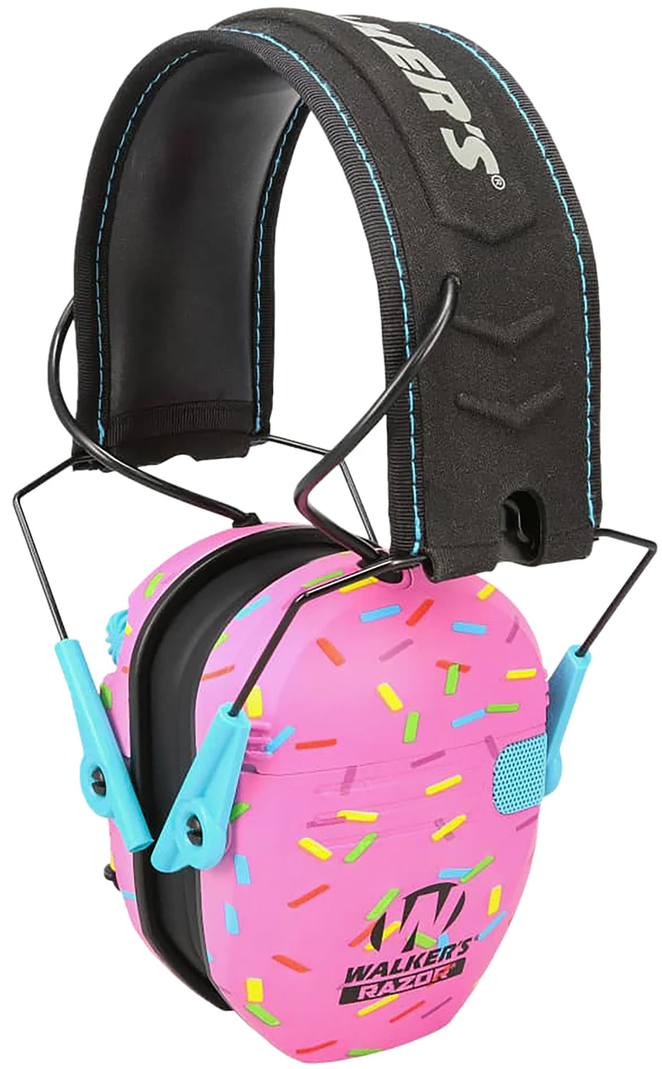 Walkers Razor Slim electronic earmuff 23 dB Pink Sprinkles