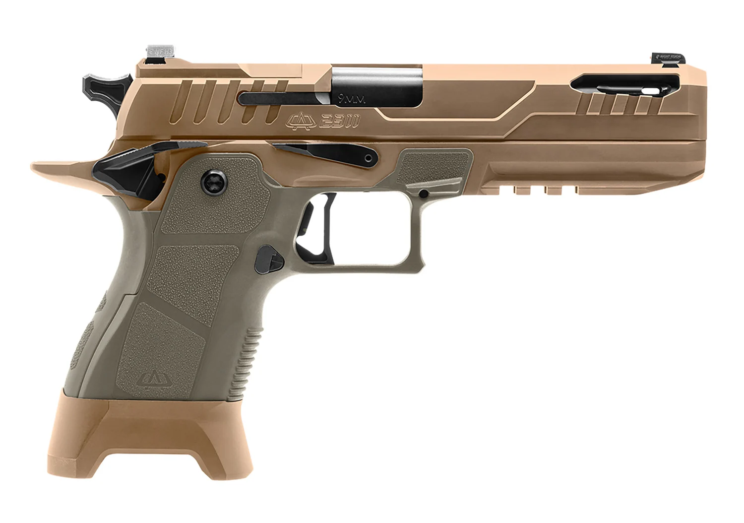 OA Defense OA-2311 Pro 9mm 5″ High Desert Sage Kit