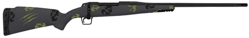 Fierce Firearms Twisted Rogue .300 Win Mag 24-inch bolt-action rifle, forest camo carbon fiber stock