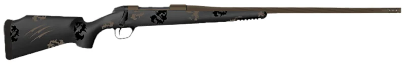 Fierce Firearms Twisted TI Rogue .300 PRC 20-inch bolt-action rifle, Trophy Camo carbon fiber stock