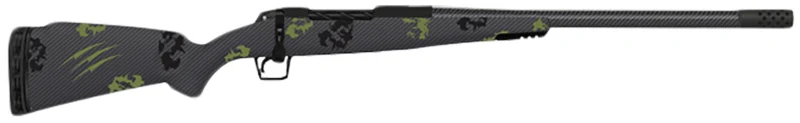 Fierce Firearms CT Rogue 7mm BC rifle with 22-inch carbon fiber threaded barrel and forest camo carbon fiber stock