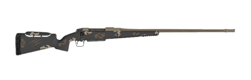 Fierce Firearms Rival XP bolt-action rifle 7mm BC 20-inch fluted threaded carbon barrel camo stock