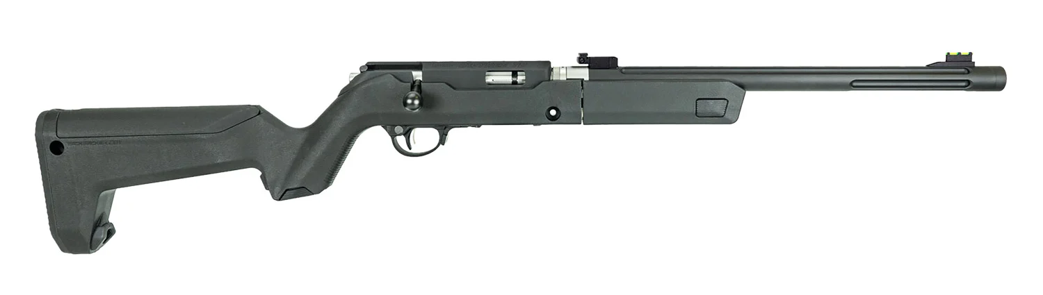 Tactical Solutions Owyhee take-down rifle, 16.5-inch threaded barrel, 9-round rotary magazine, black finish