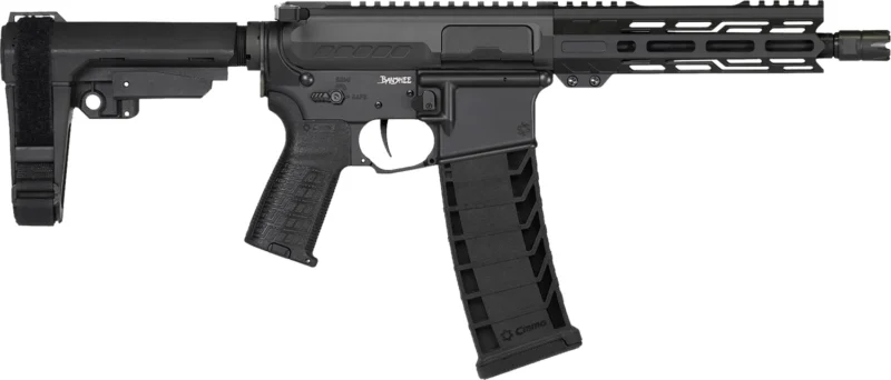 CMMG Banshee MK4 9mm 8in RipBrace Armor Black pistol