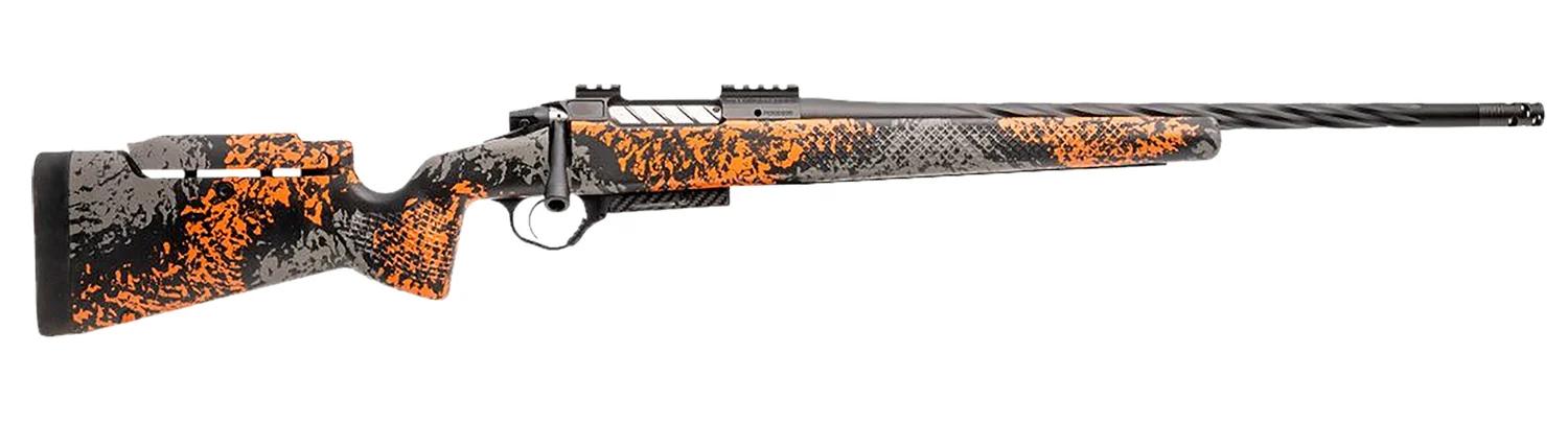 Seekins Havak PH3 7mm Rem Mag 22in rifle in Urban Shadow with fluted threaded barrel
