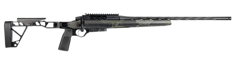 Seekins Precision SLAM M3 bolt-action rifle 6.5 PRC Mountain Shadow carbon-fiber chassis