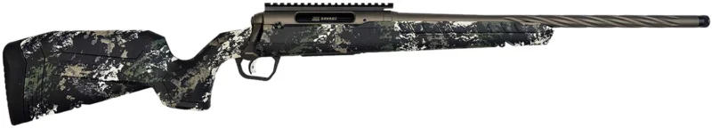 Savage Axis 2 Pro Forest SP Camo .270 Winchester rifle with 20-inch fluted threaded barrel