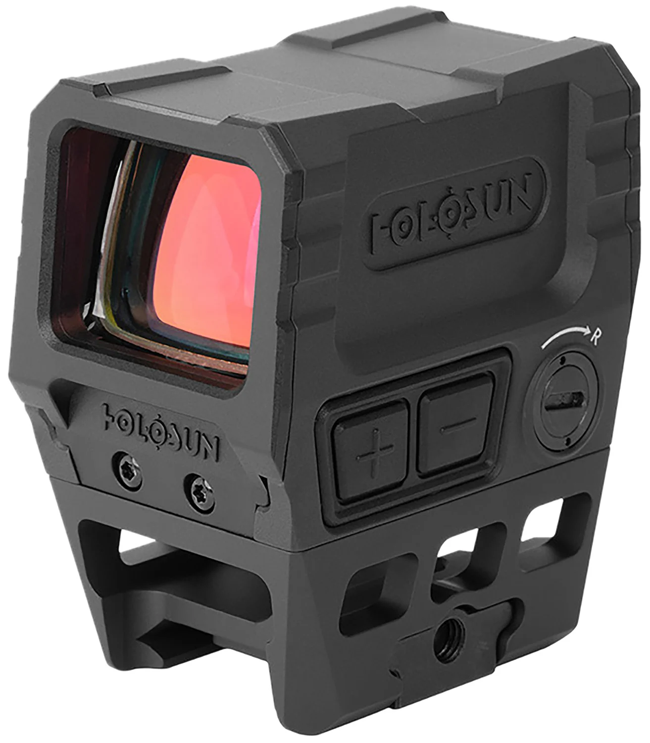 Holosun AEMS PRO X2 enclosed green dot sight 2 MOA dot 65 MOA circle black matte