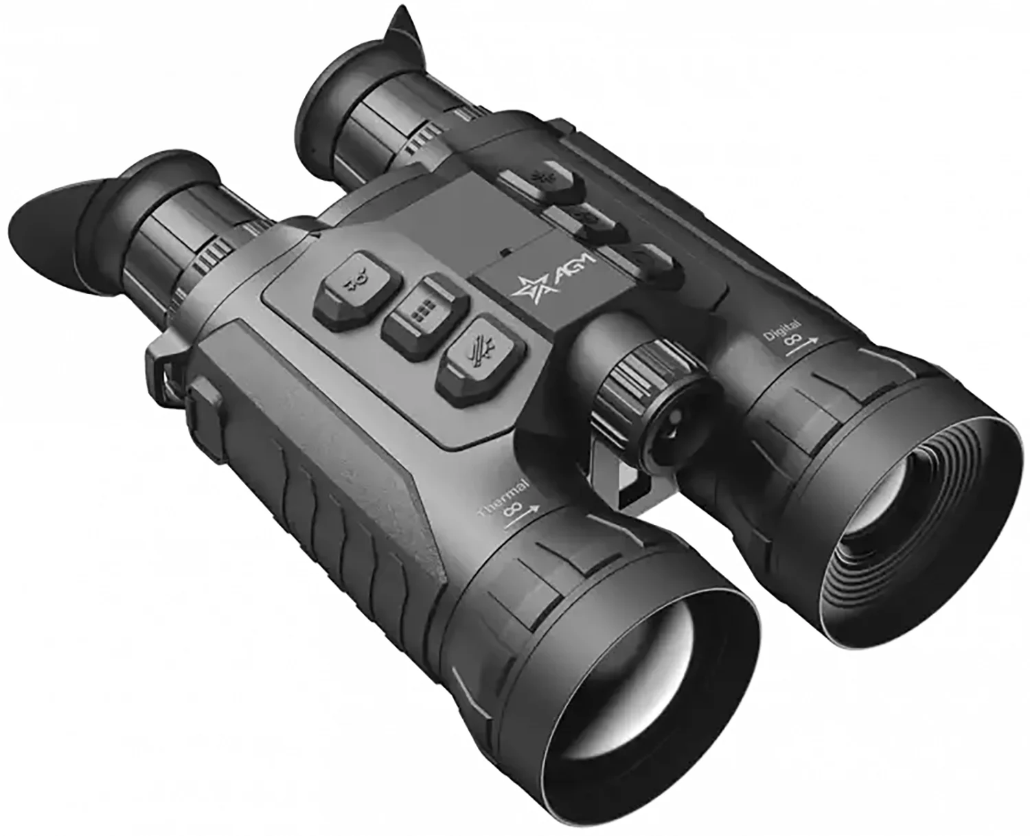 AGM ObservIR LRF 60-1280 thermal and digital day/night binoculars 60mm 2.5-28x