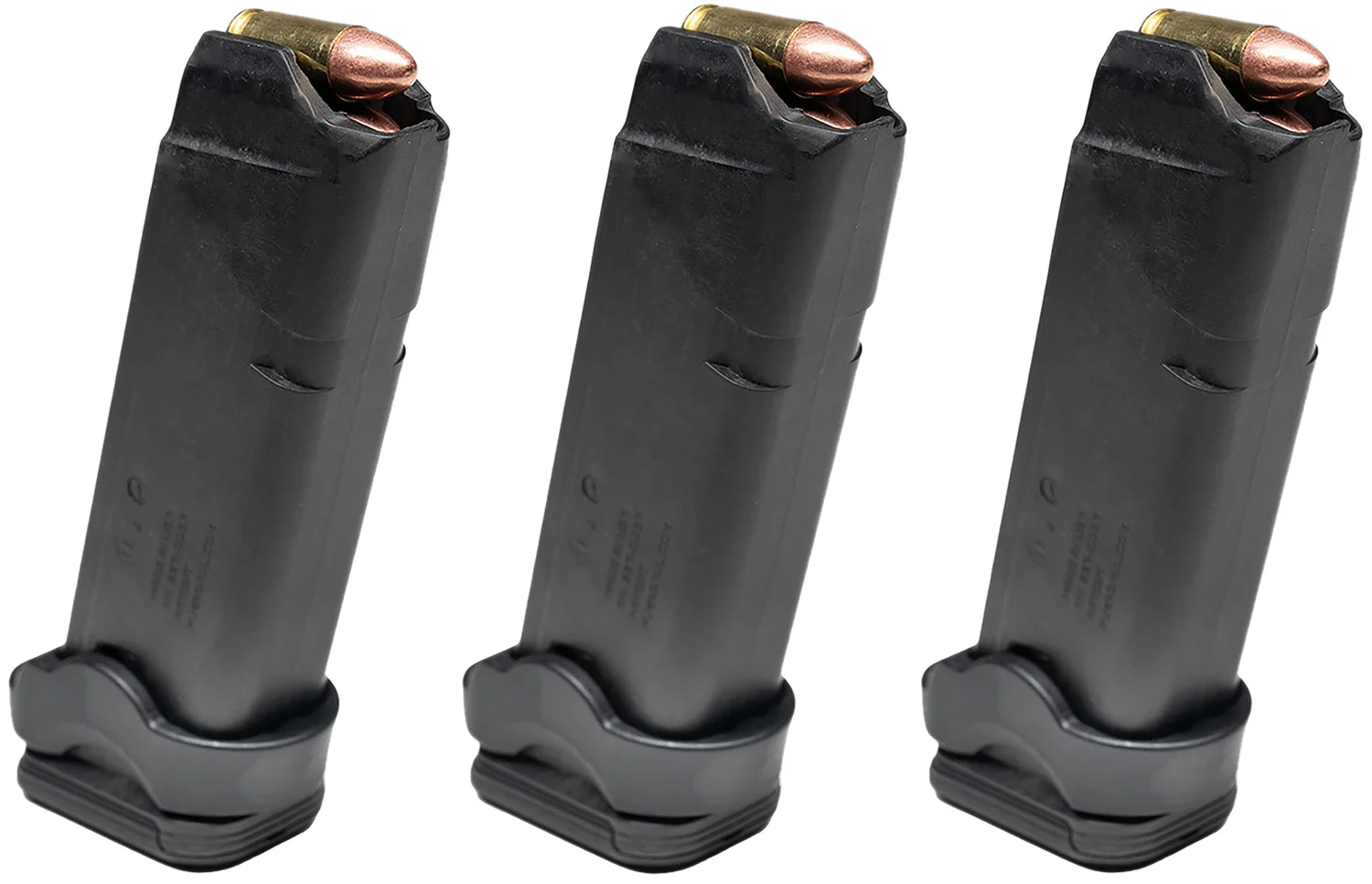 Kel-Tec SUB2000 Gen 3 Glock 17 magazine sleeve 3-pack