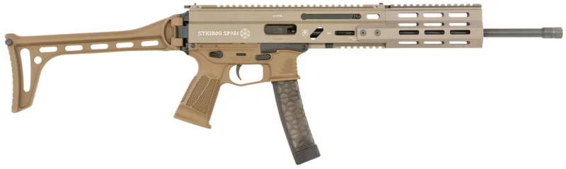 Grand Power Stribog SP9A1 9mm 16in semi-auto rifle side view