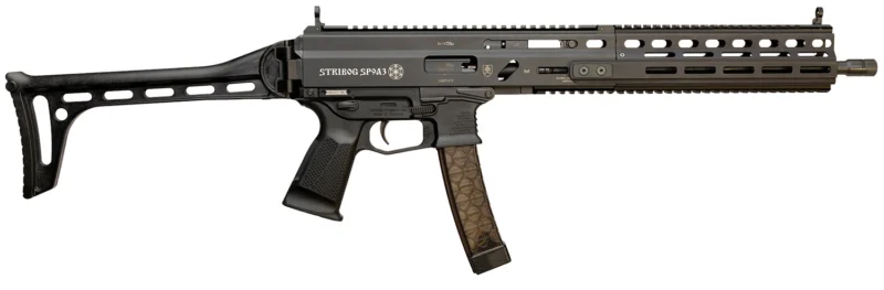 Grand Power Stribog SP9A3 9mm carbine 16-inch barrel black with Picatinny rail