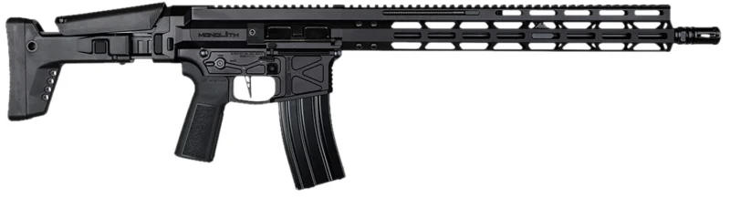 Global Ordnance GO MONOLITH 5.56 NATO AR-style rifle with M-LOK handguard and A2 flash hider