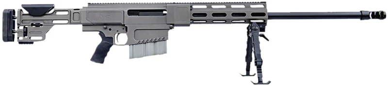 LUXUS ARMS HM50B2 GEN2 .50 BMG rifle 29.25-inch match-grade threaded barrel gray adjustable stock