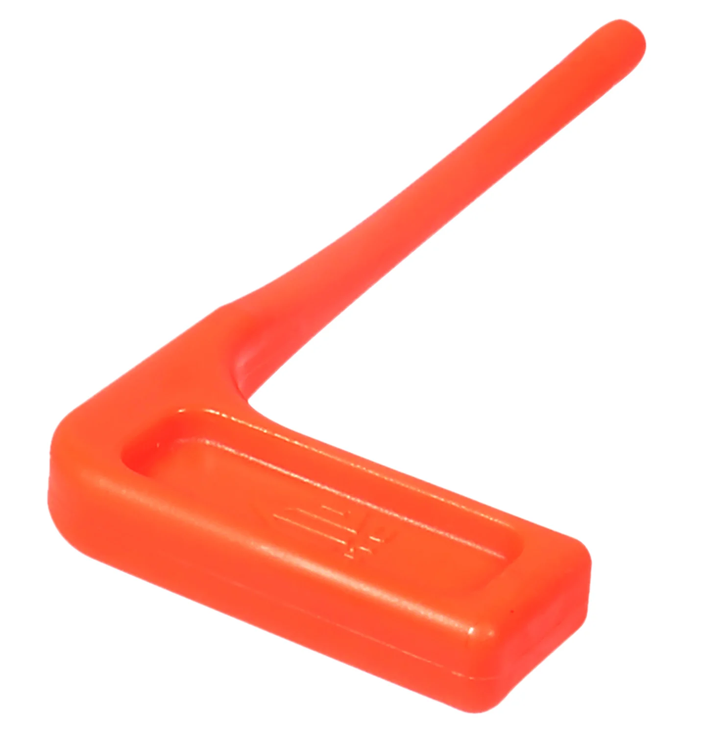 Leapers RBCSF06 chamber safety flag orange polymer 3.5in 6-pack