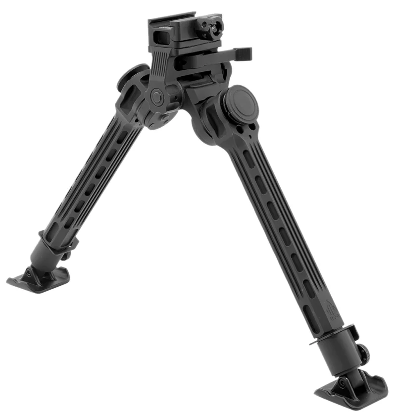 Leapers TLBPFS01A Big Bore Bipod black anodized Picatinny mount