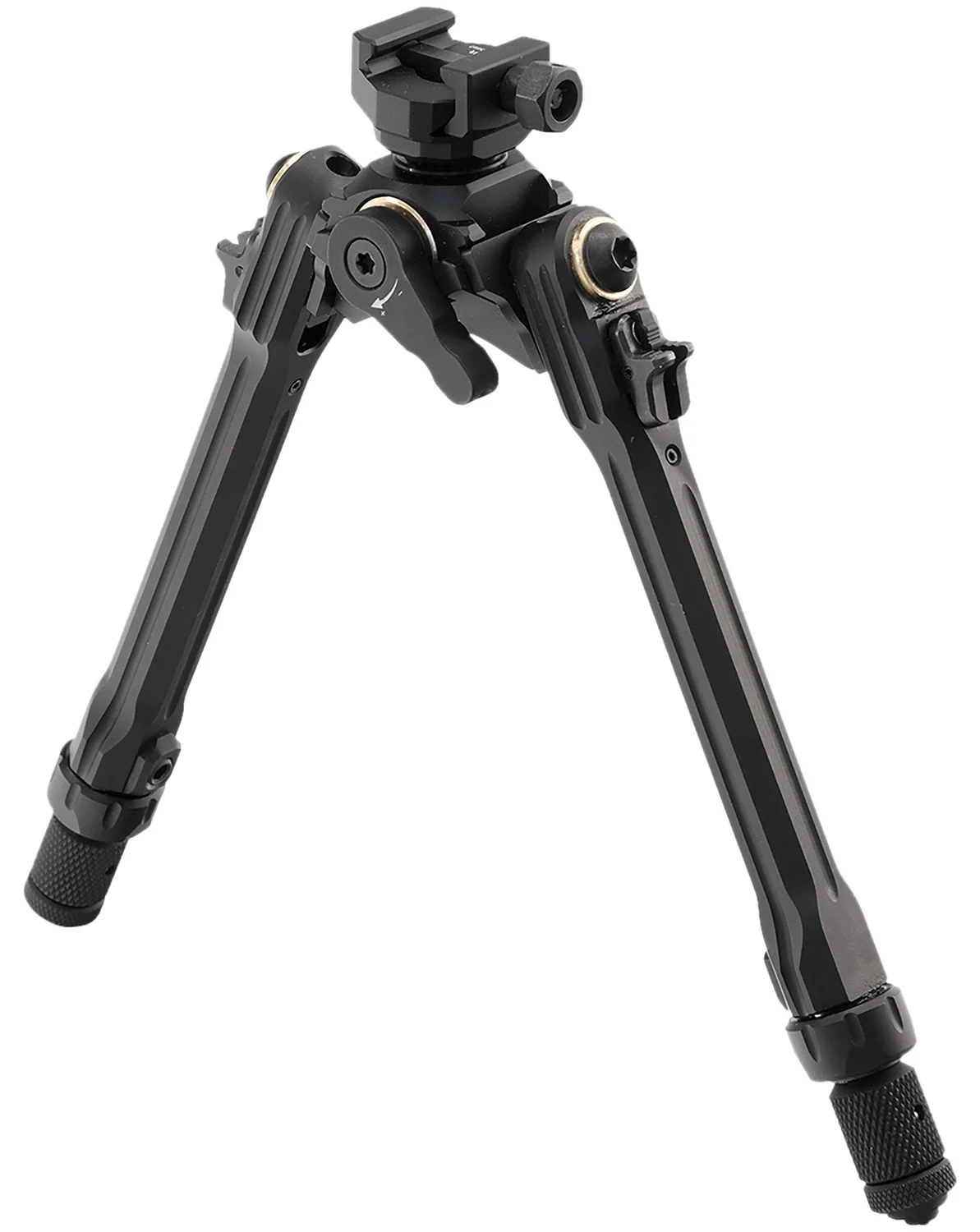 Leapers TLUBP01 bipod black anodized 8.5-11 in center height Picatinny mount