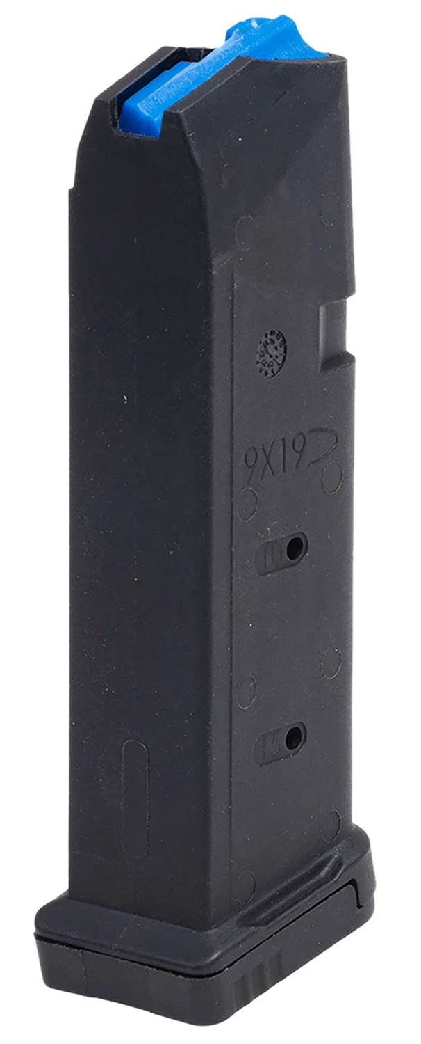 UTG Leapers RBTGL915 15rd 9mm Glock magazine black polymer