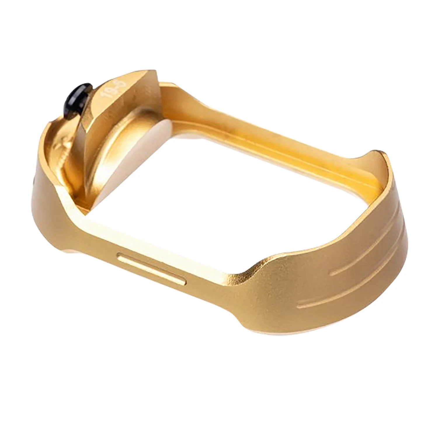Tyrant CNC TDG19G5 magwell for Glock 19 Gen 5, gold aluminum